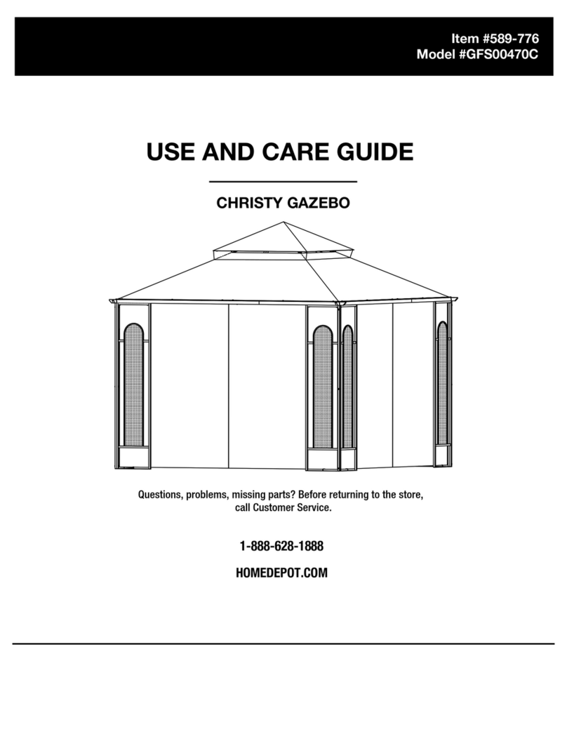 HOMEDEPOT CHRISTY GFS00470C Use and care guide HOMEDEPOT CHRISTY GFS00470C Use and care guide