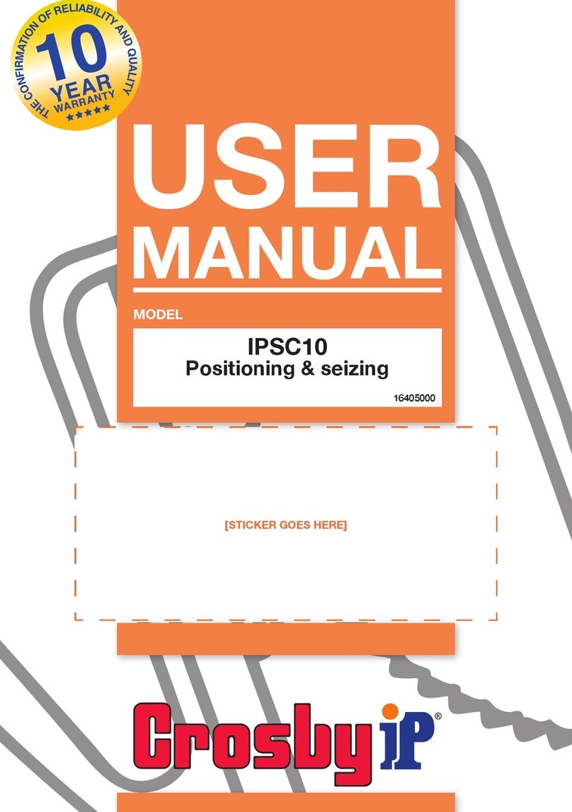 Crosby IP IPSC10 user manual