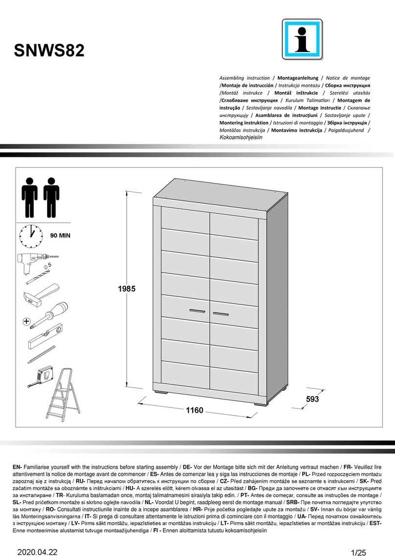 agatameble SNWS82 User manual