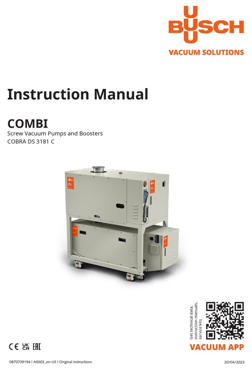 BUSCH COMBI COBRA DS 3181 C User manual