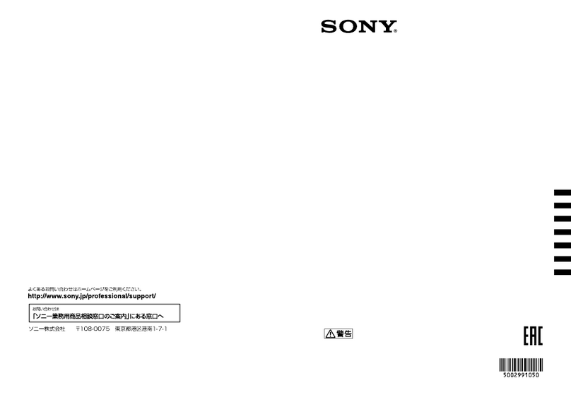Sony VPL-FHZ70 Quick reference manual