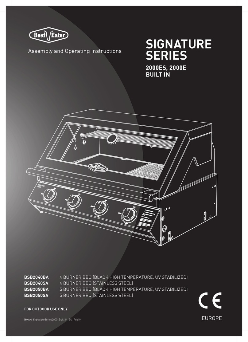 Beef Eater SIGNATURE BSB2040BA User manual