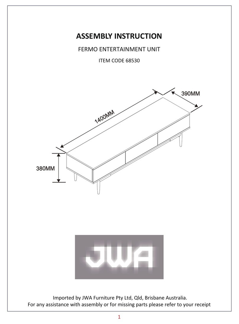 JWA FERMO 68530 Assembly instruction JWA FERMO 68530 Assembly instruction