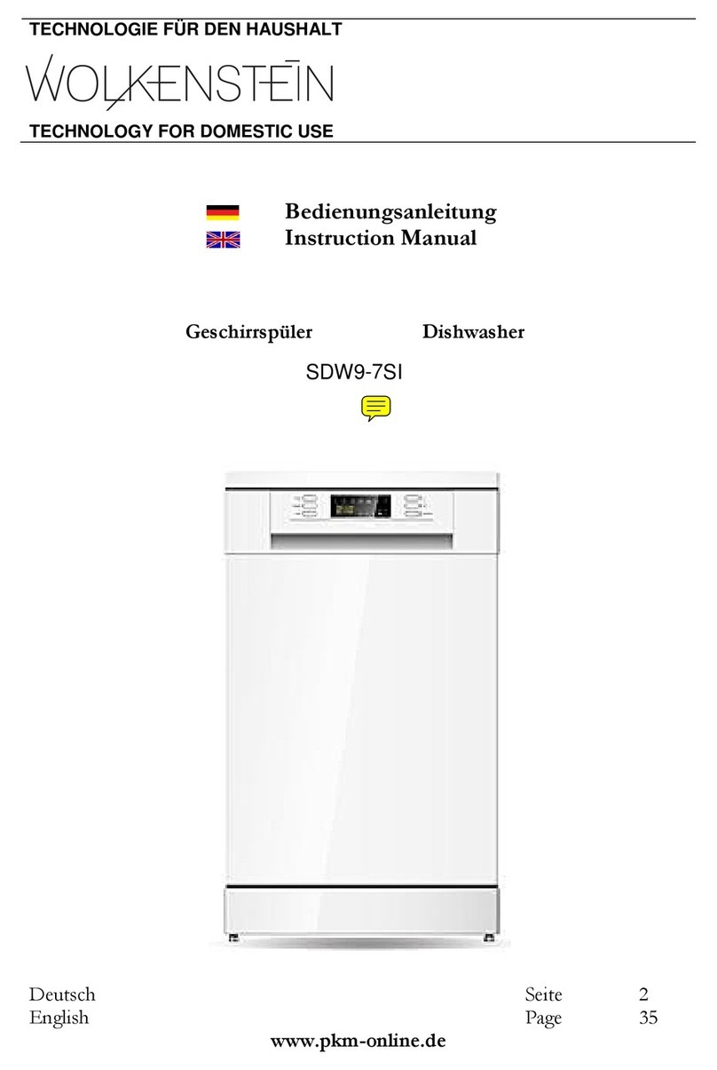 Wolkenstein SDW9-7SI instruction manual