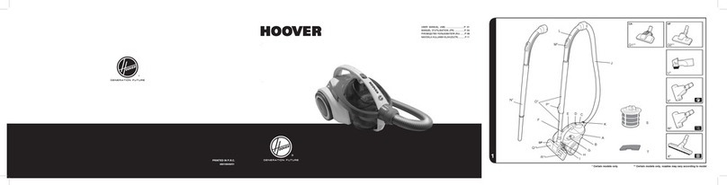 Hoover TSBE2003 011 User manual