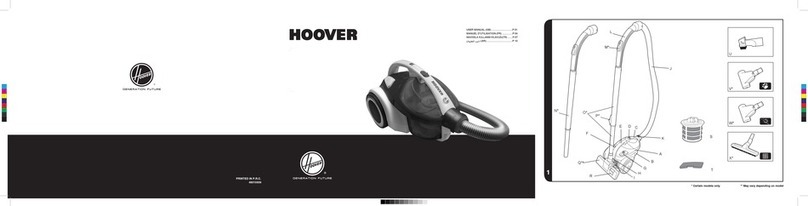 Hoover TSBE2010 011 User manual