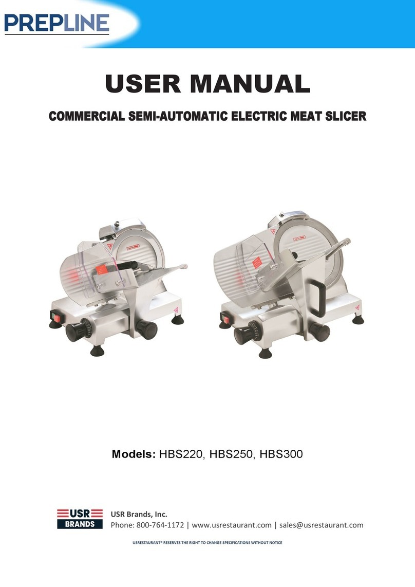 PREPLINE HBS300 user manual