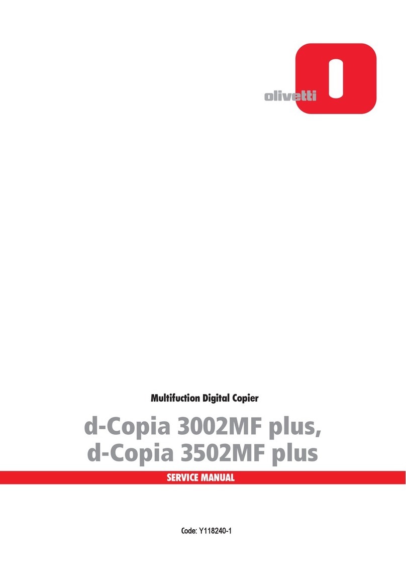 Olivetti d-Copia 3002MF plus User manual
