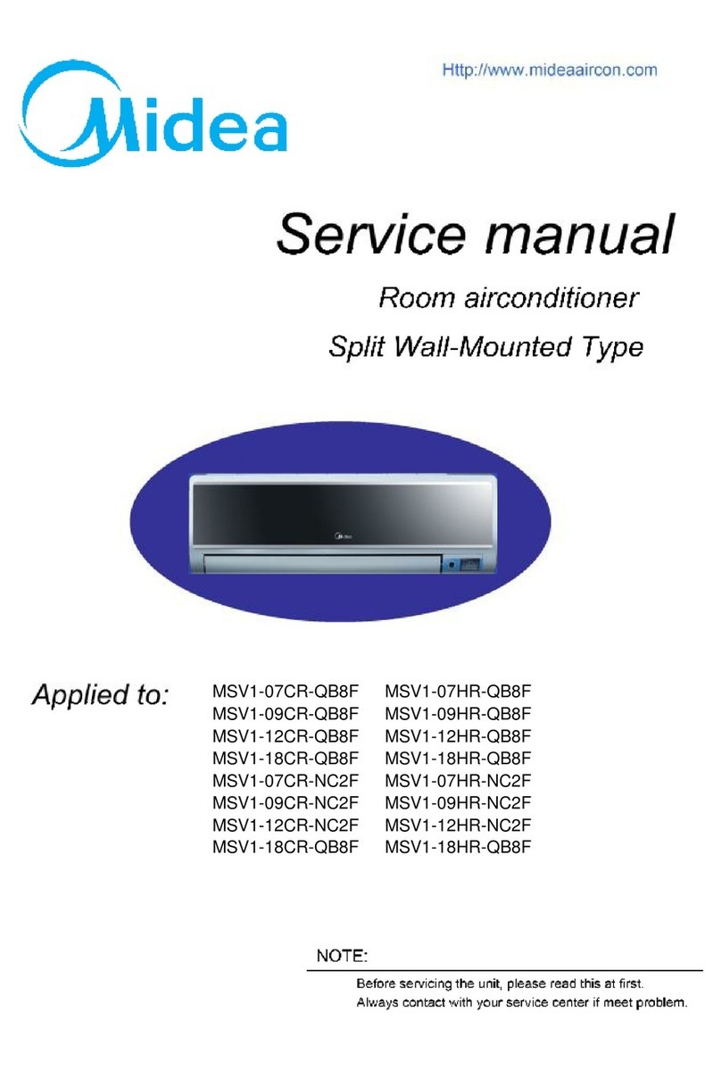 Midea MSV1-07CR-QB8F User manual