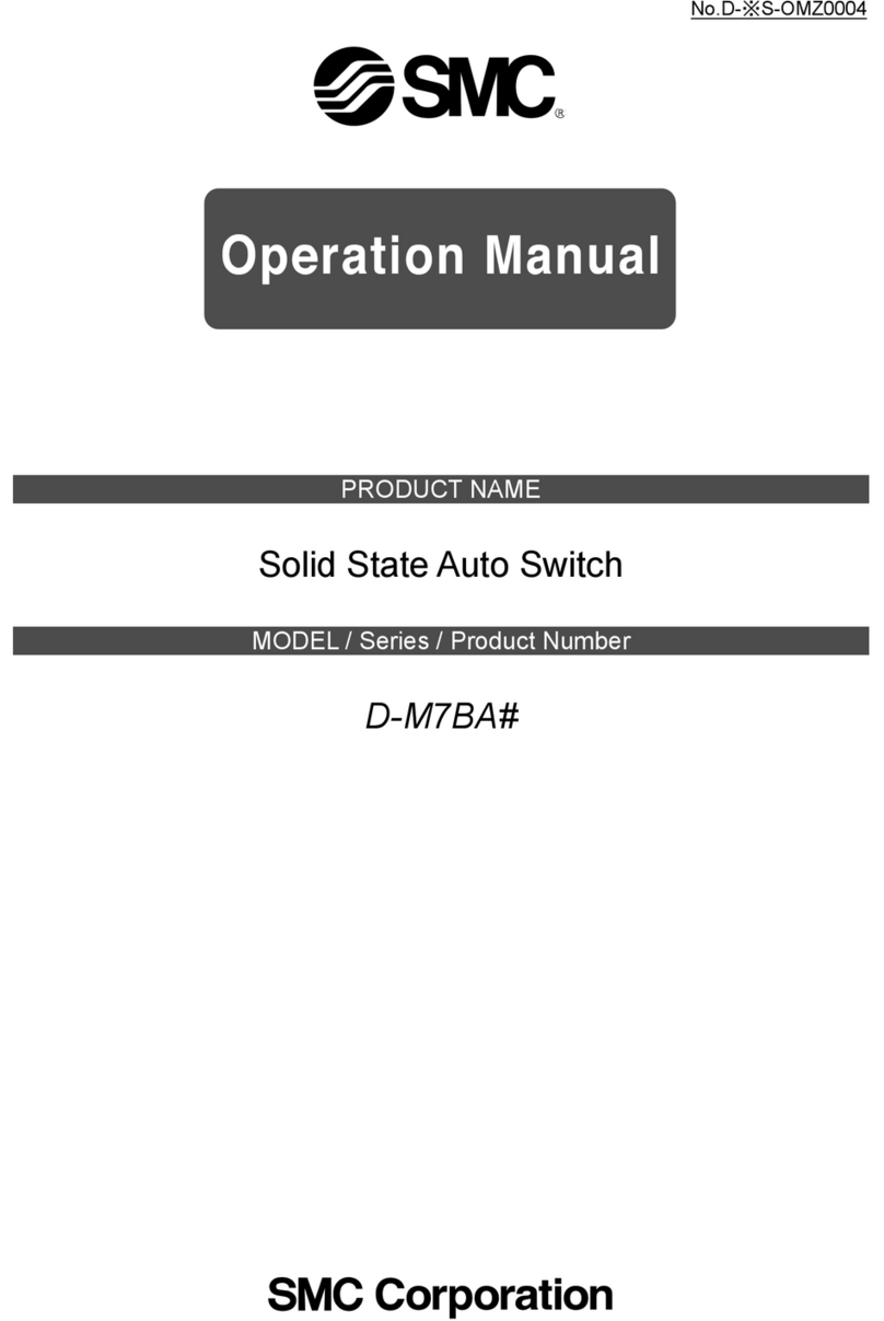 SMC Networks D-M7BA Series User manual