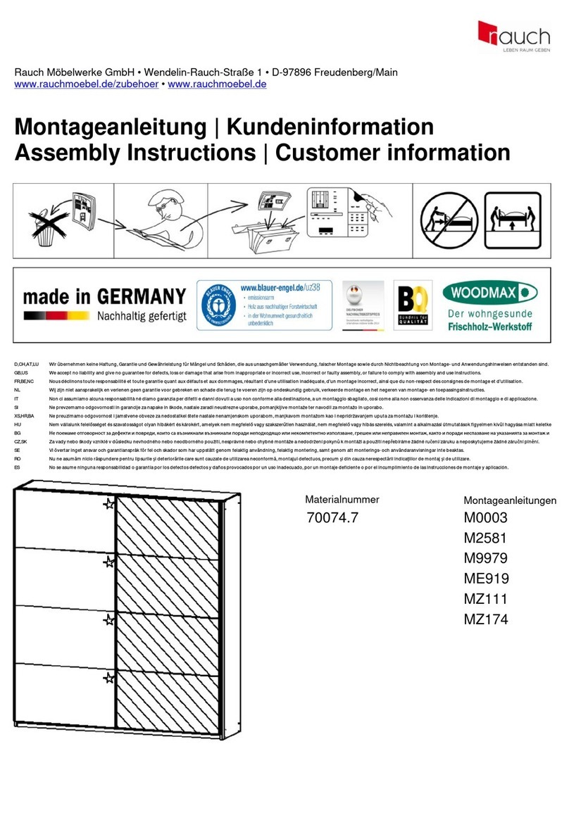 Rauch 70074.7 Assembly instructions