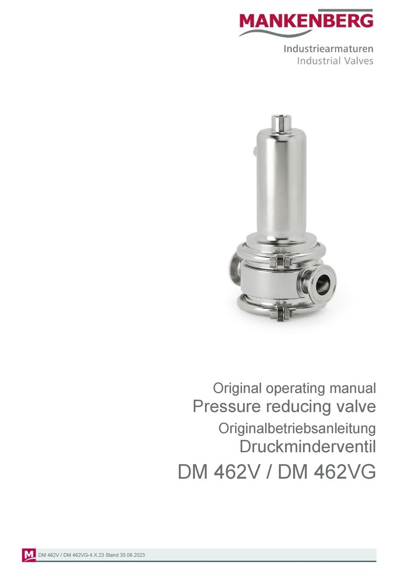 Mankenberg DM 462V Installation instructions