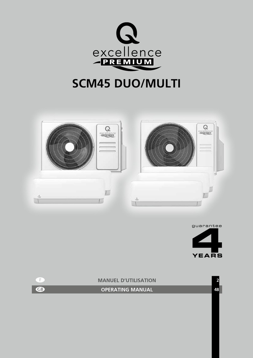 Qlima exellence premium SCM45 DUO User manual Qlima exellence premium SCM45 DUO User manual