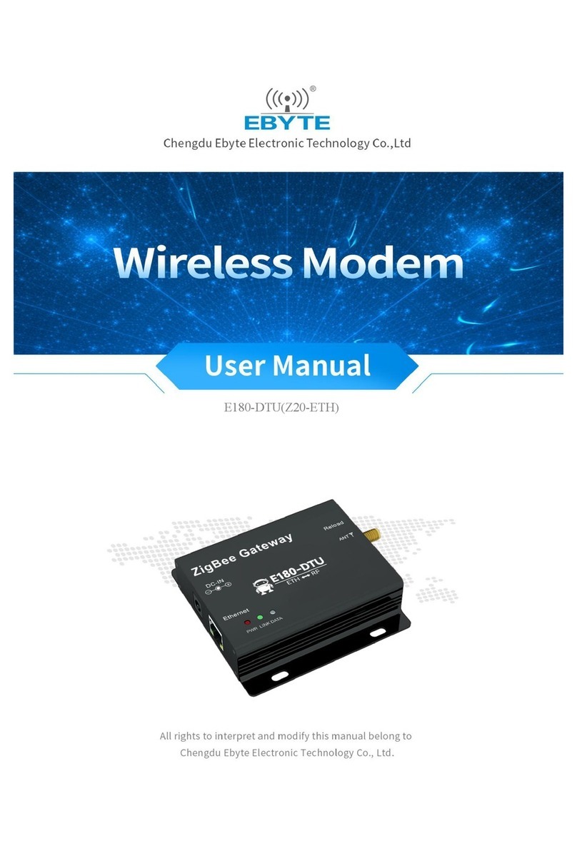 Ebyte E180-DTU(Z20-ETH) user manual