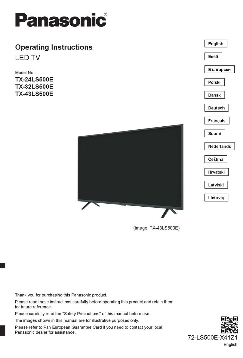 Panasonic TX-24LS500E User manual