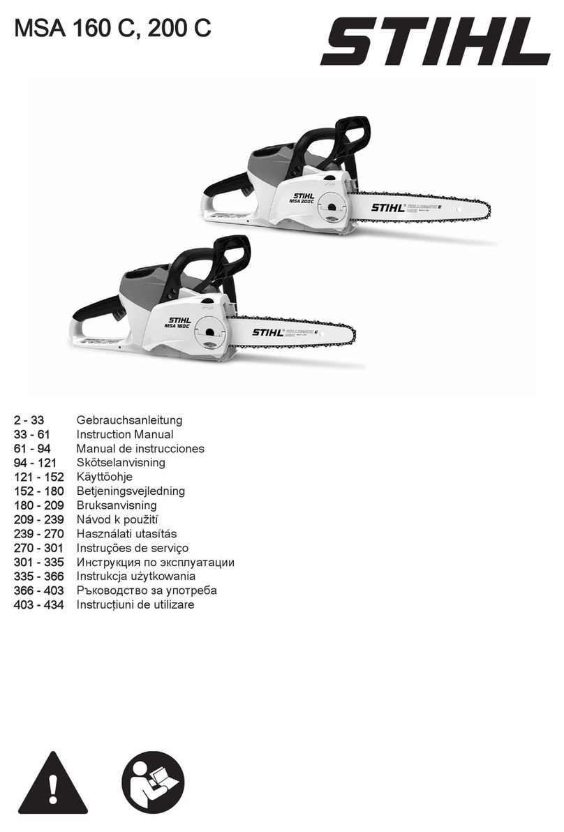 Stihl MSA 160 C User manual