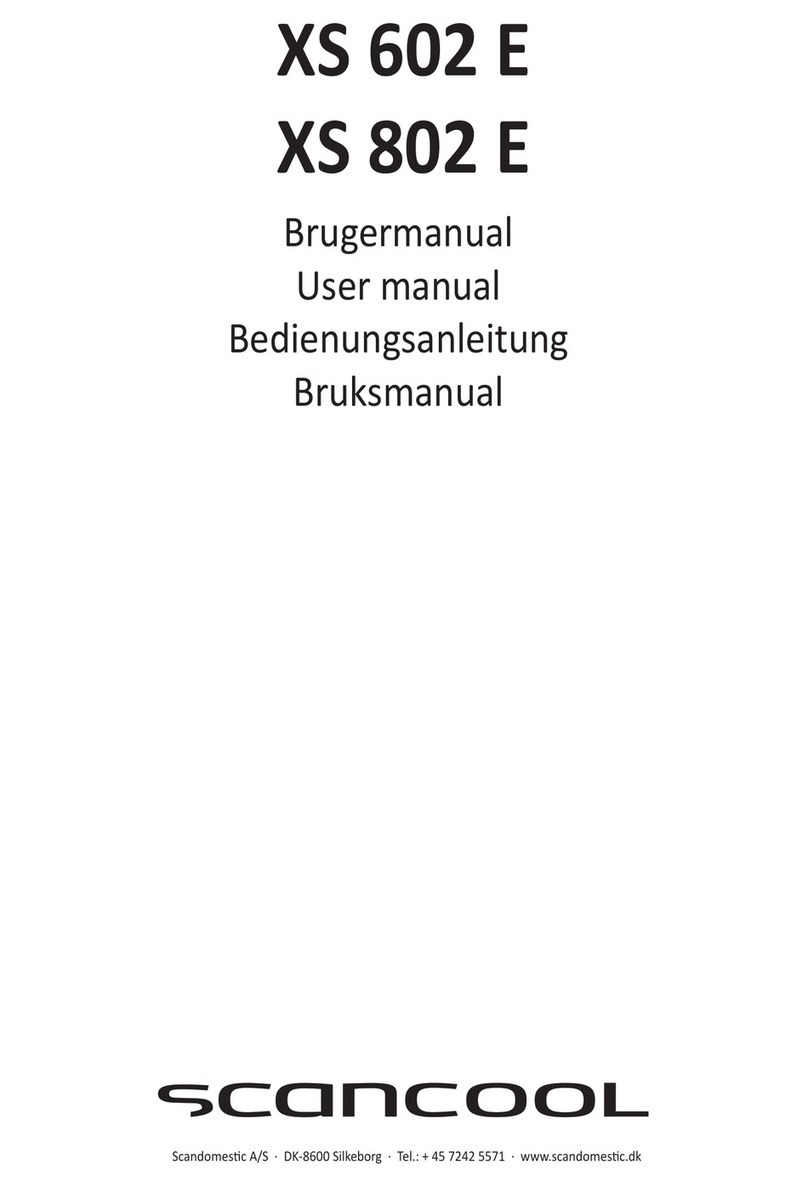 Scan Cool XS 602 E User manual Scan Cool XS 602 E User manual