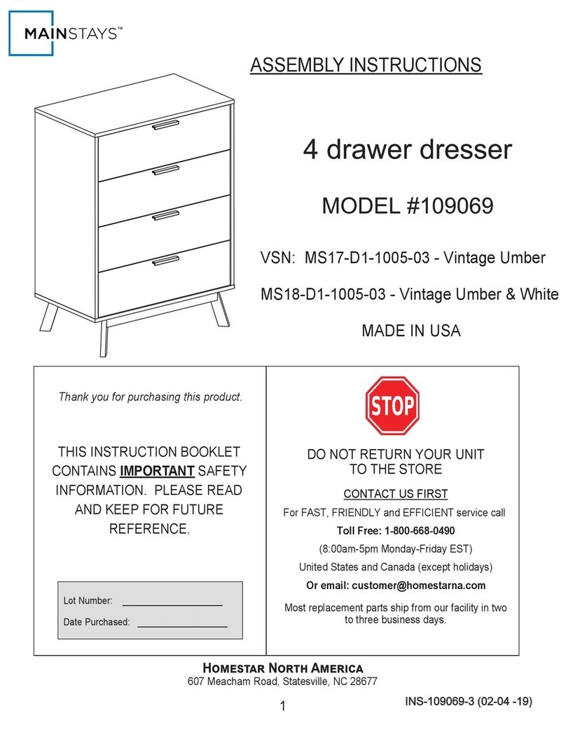 home star MAINSTAYS 10906 Assembly instructions home star MAINSTAYS 10906 Assembly instructions