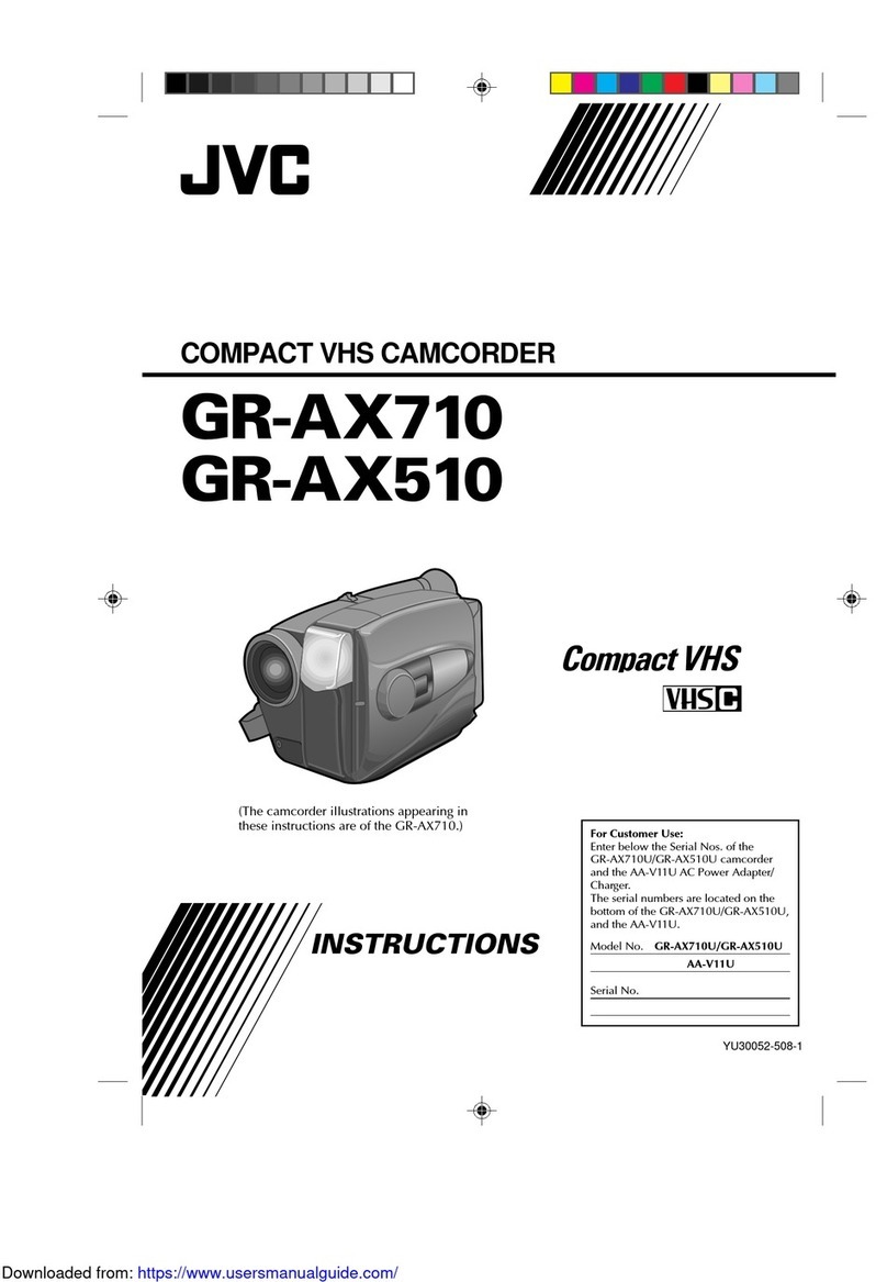 JVC GR-AX710 User manual