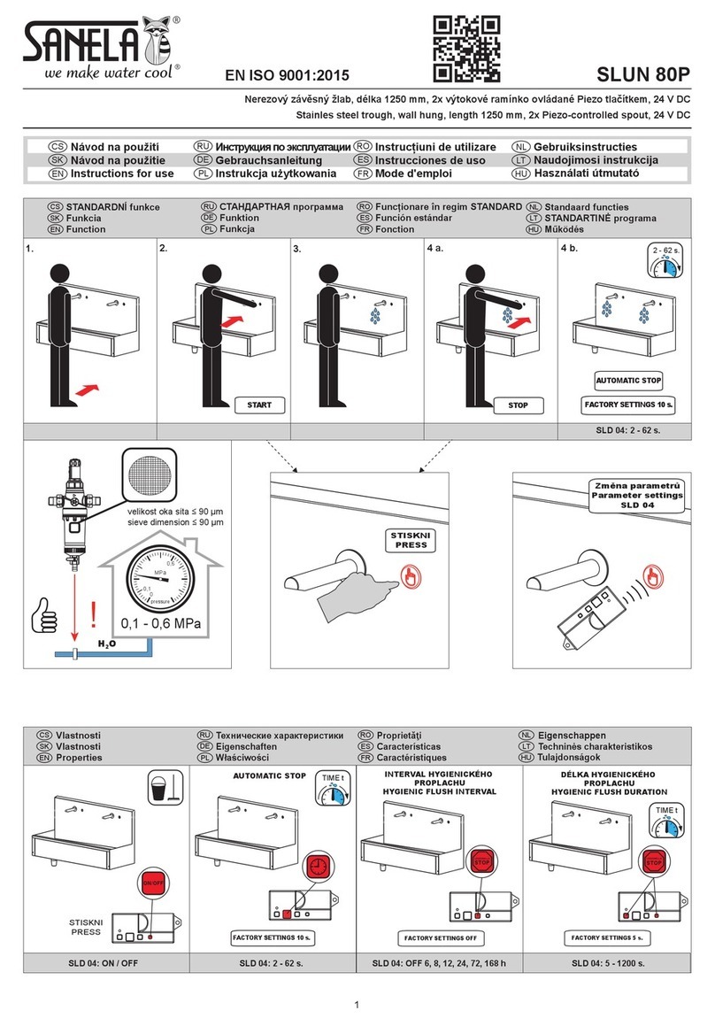 Sanela SLUN 80P Instructions for use Sanela SLUN 80P Instructions for use