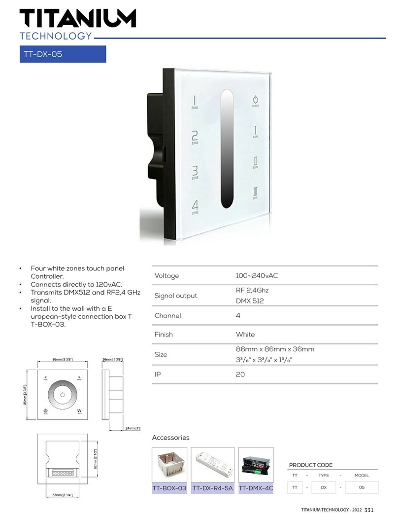 Titanium TT-DX-05 User manual Titanium TT-DX-05 User manual