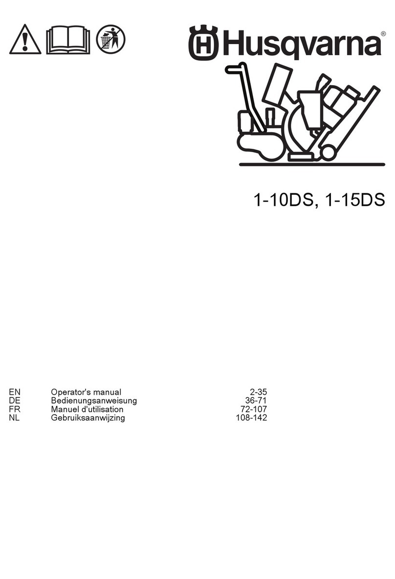 Husqvarna 1-10DS Operator's manual