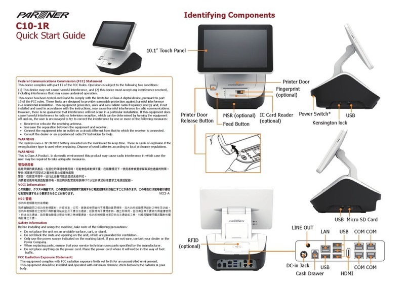 Partner C10-1R User manual