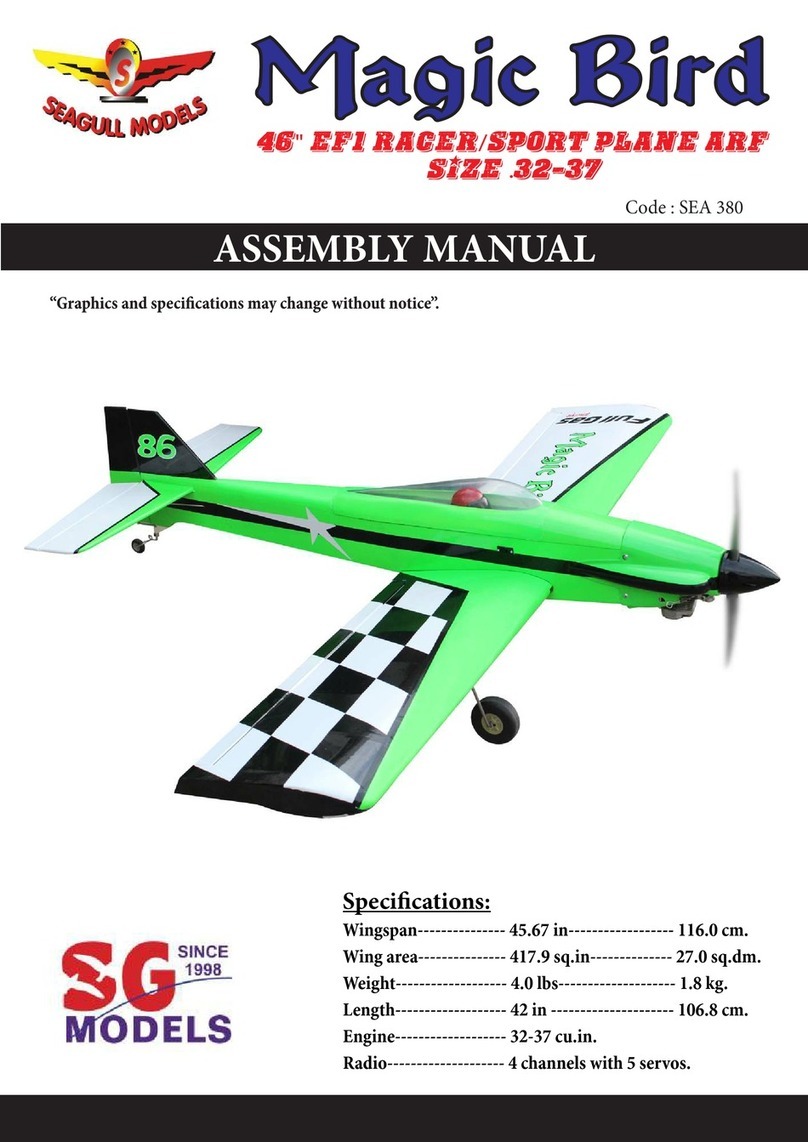 Seagull Models Magic Bird SEA 380 Assembly manual
