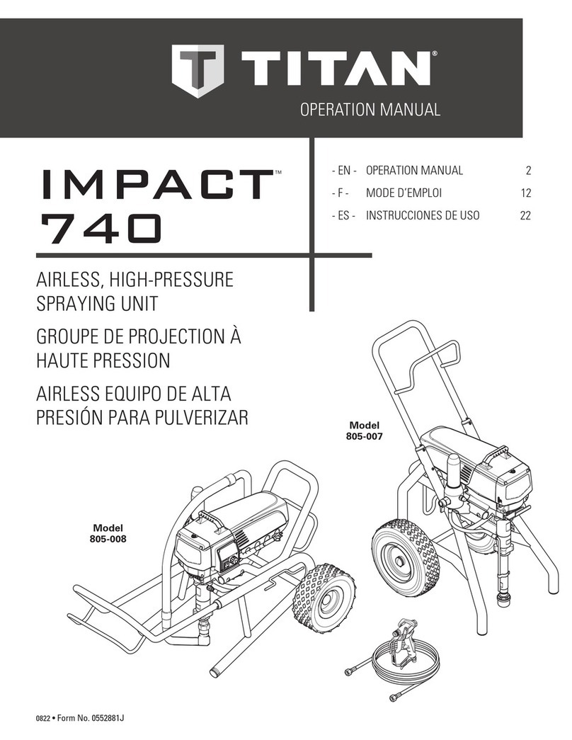 Titan 805-007 Operation manual