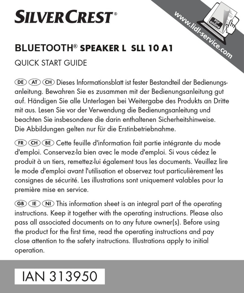 Silvercrest SLL 10 A1 User manual