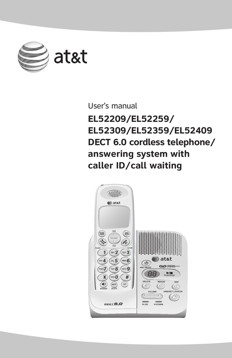 AT&T EL52359 User manual