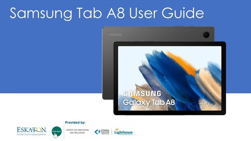 Samsung Galaxy Tab A8 user guide