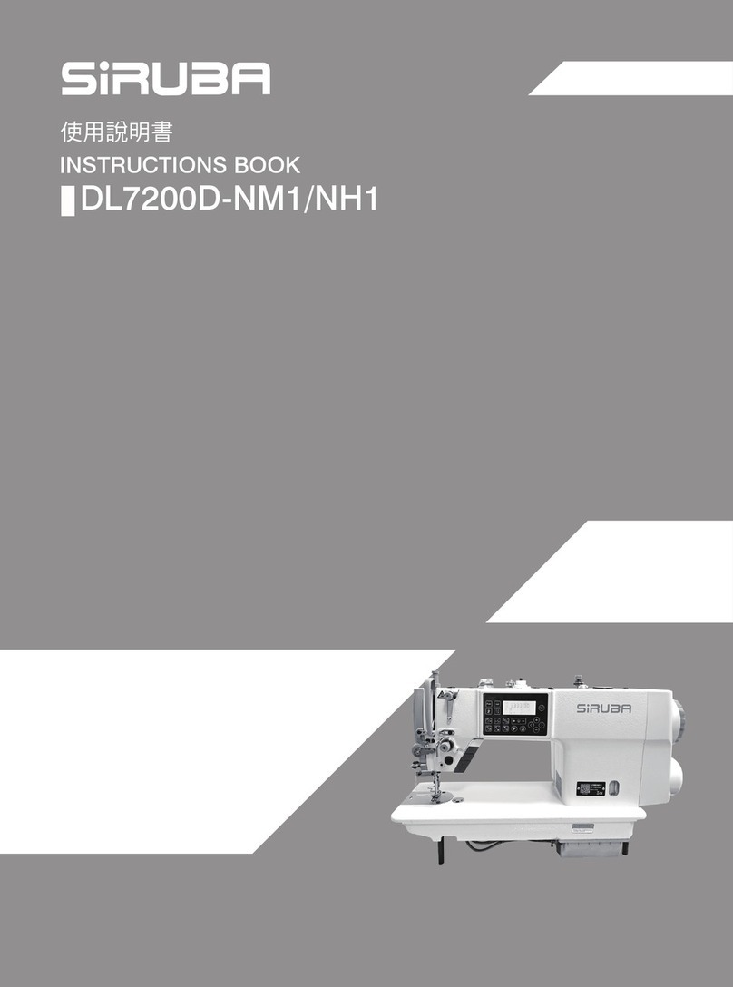 Siruba DL7200D-NM1 User manual Siruba DL7200D-NM1 User manual