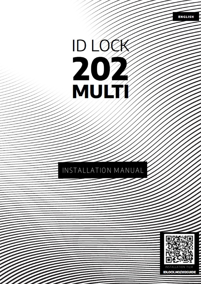 ID Lock 202 MULTI installation manual