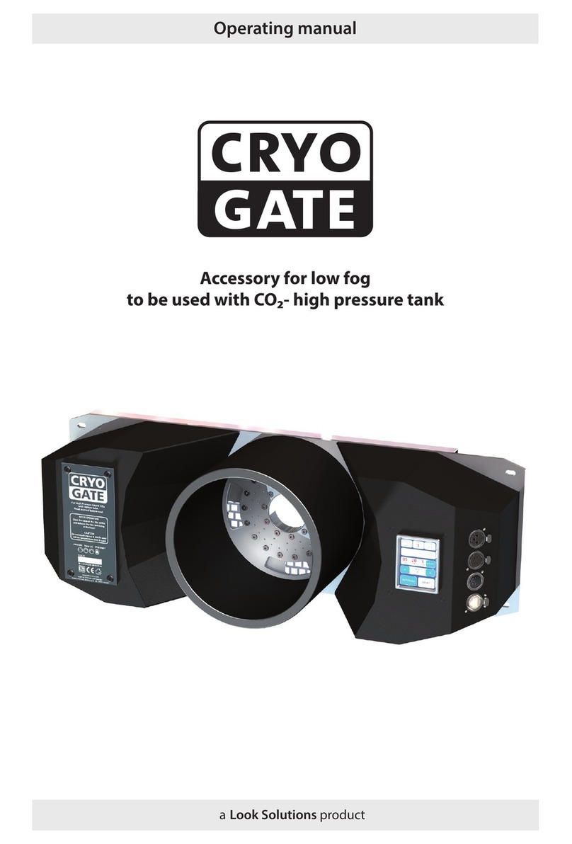 Look Solutions Cryo-Gate User manual