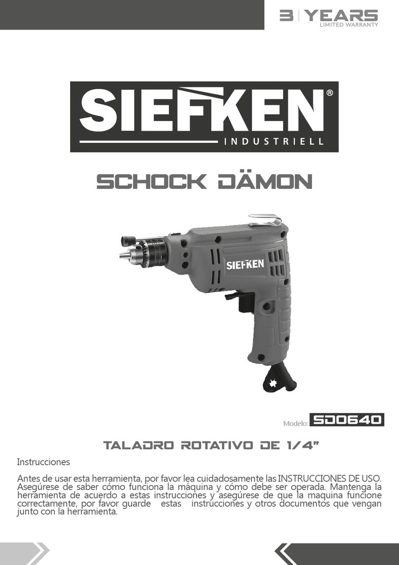 Siefken SCHOCK DAMON SDO64O manual