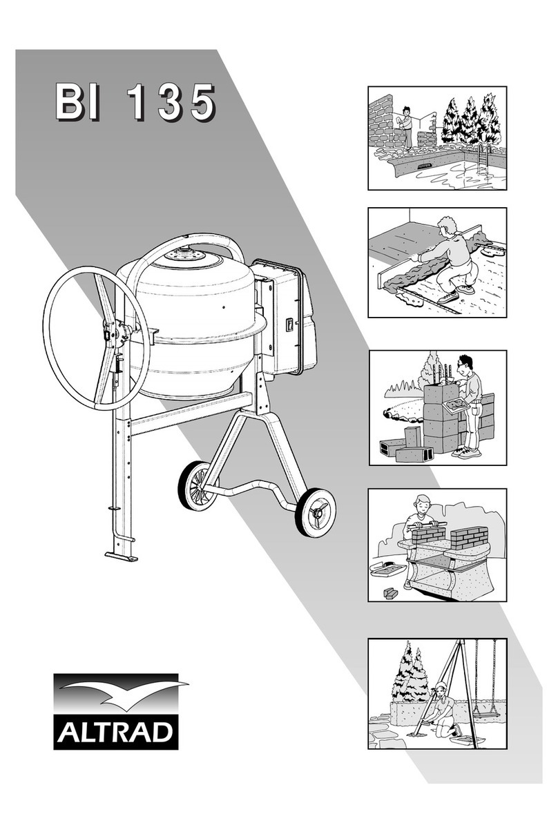 Altrad BI 135 manual