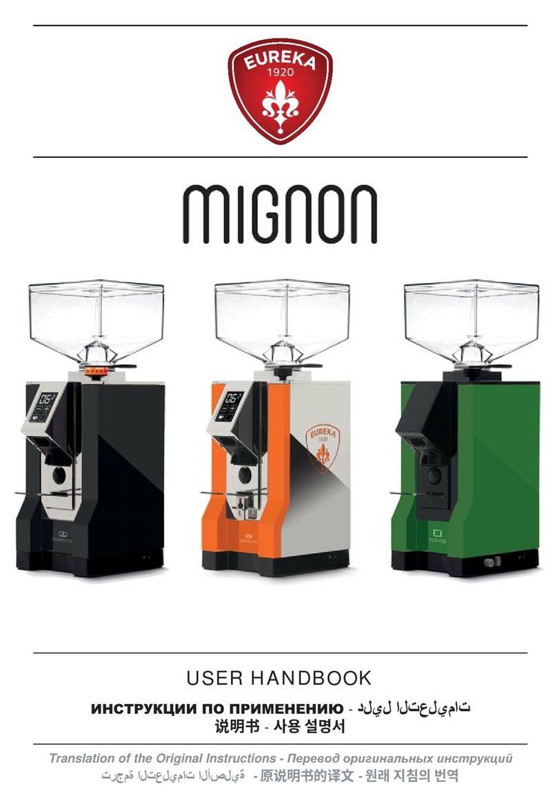 Eureka Mignon MEB Instruction Manual