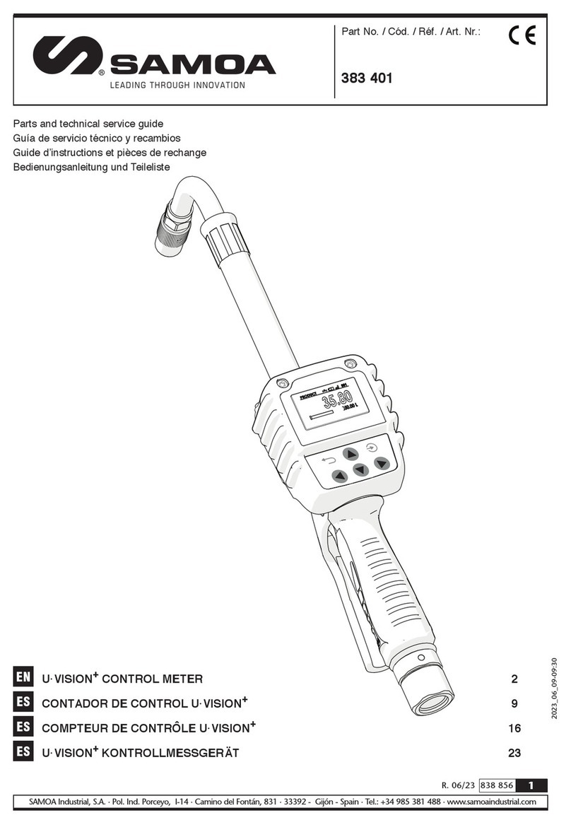Samoa 383 401 Operating manual