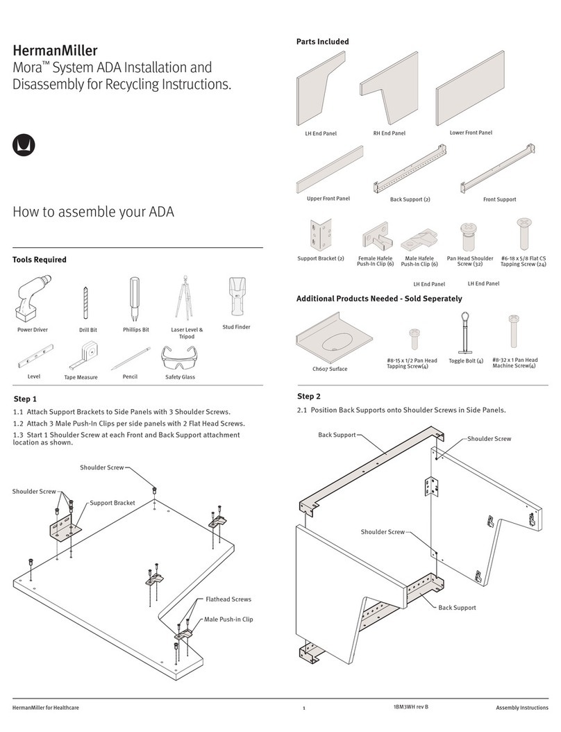 Herman Miller Mora Administrator Guide