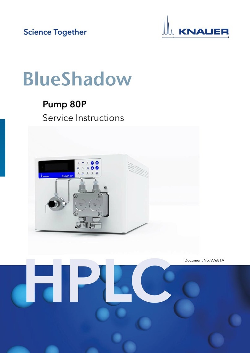Knauer BlueShadow 80P Operating instructions