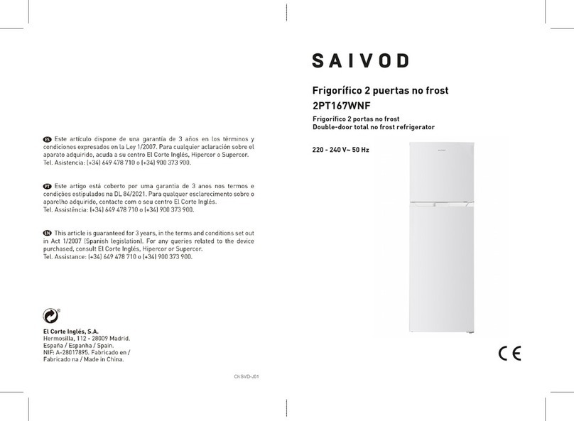 Saivod 2PT167WNF manual