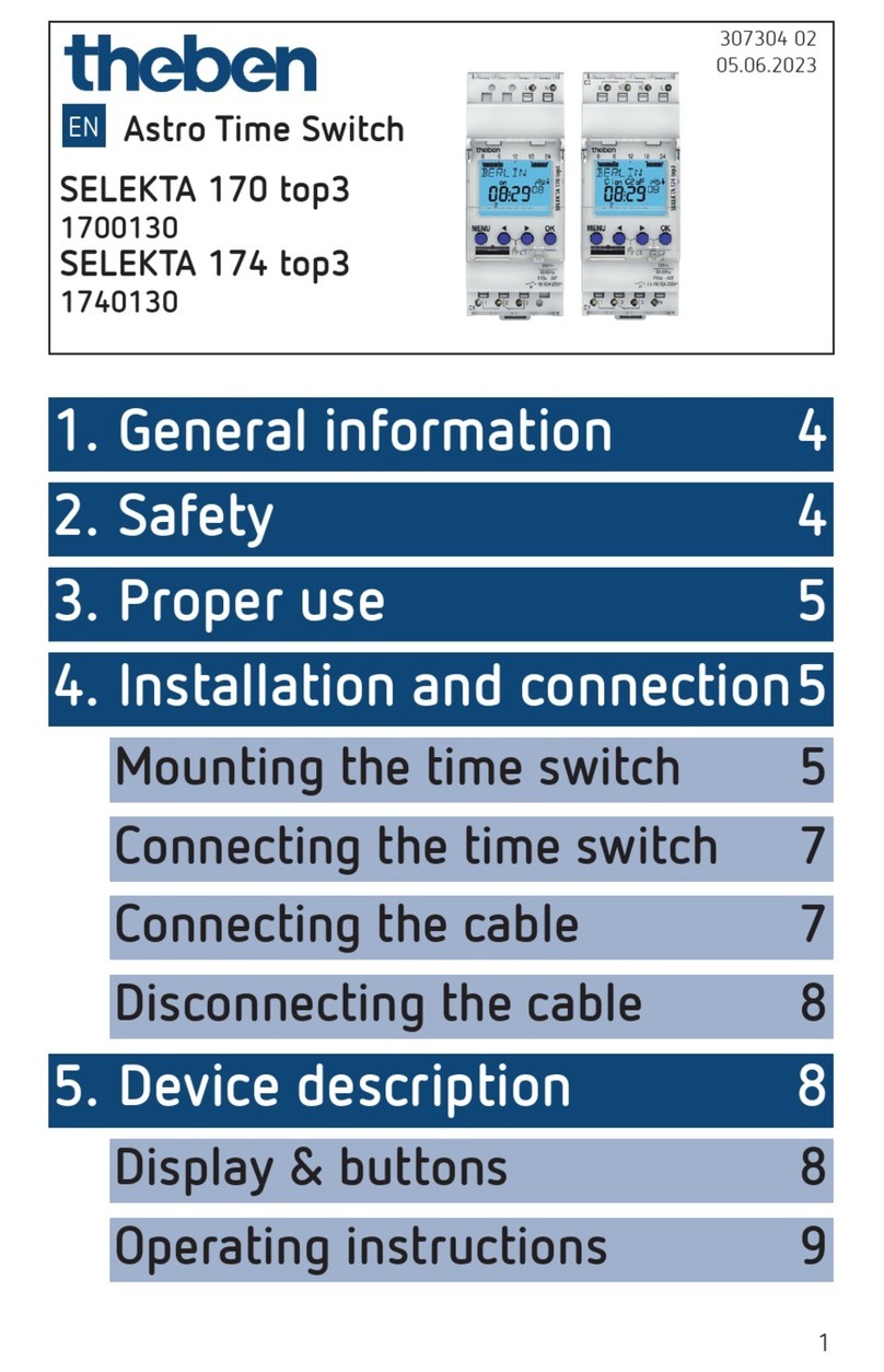 Theben SELEKTA 170 top3 User manual