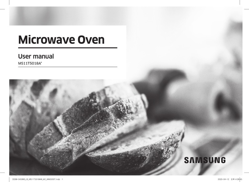 Samsung MS11T5018AP/AC user manual