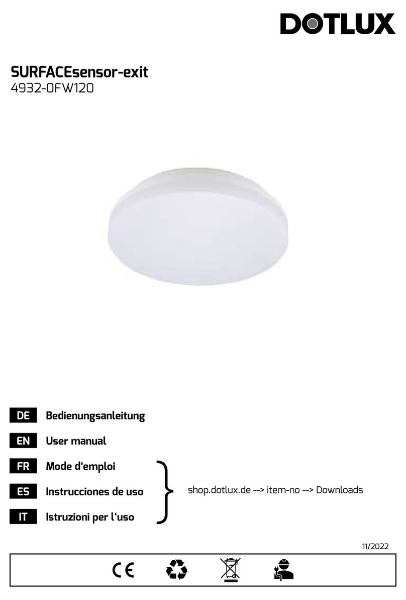 DOTLUX 4932-0FW120 User manual