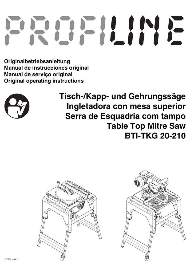 BTI PROFILINE BTI-TKG 20-210 User manual