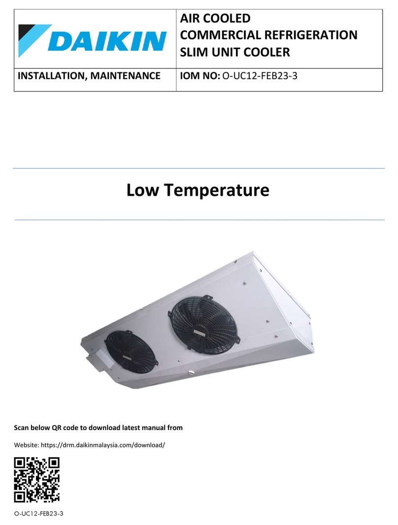 Daikin O-UC12-FEB23-3 Installation & maintenance