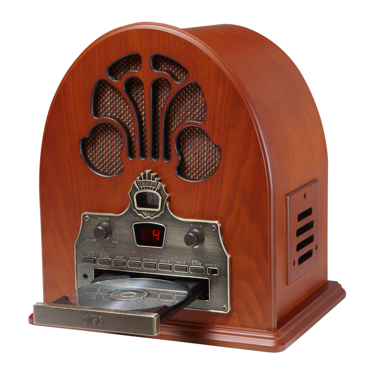 Crosley CR32D User manual