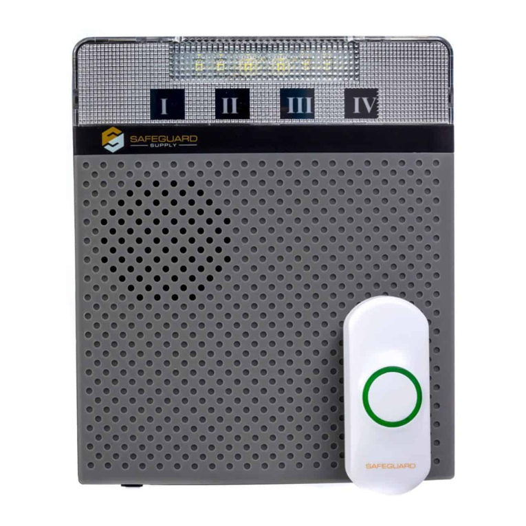Safeguard Supply LRA-D1000 User manual