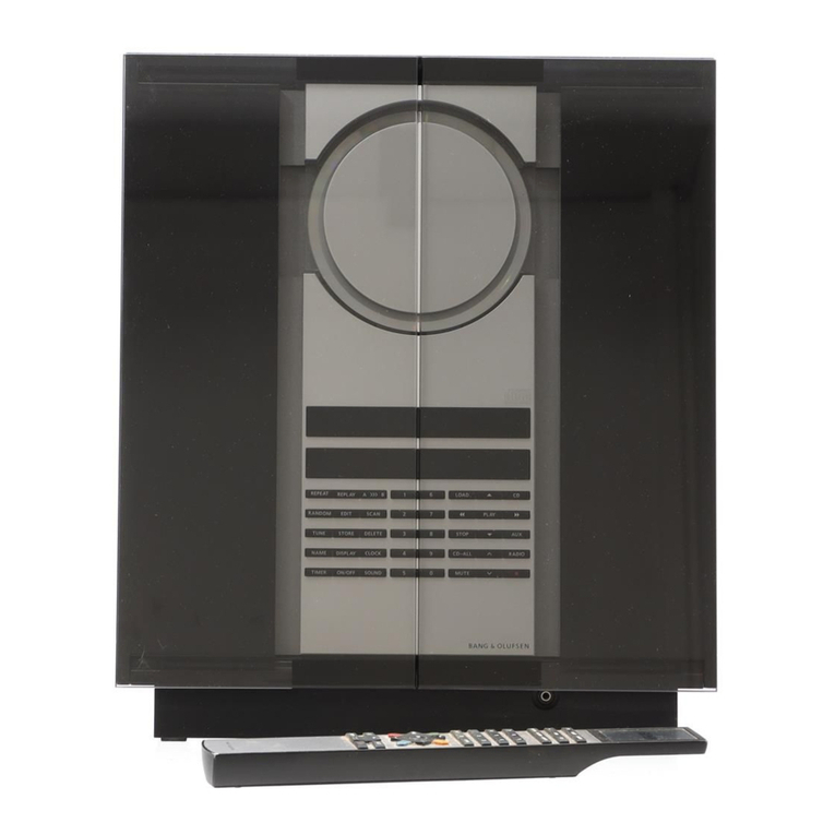 Bang & Olufsen BeoSound 3000 User manual